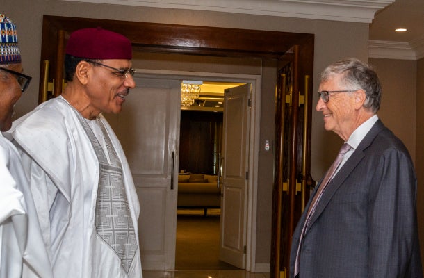 On The Road In Nigeria And Niger Bill Gates