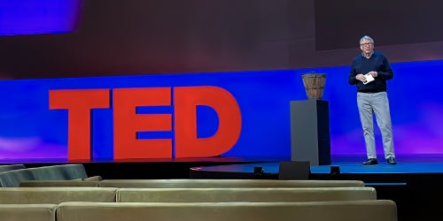 Talking about the last pandemic at TED | Bill Gates