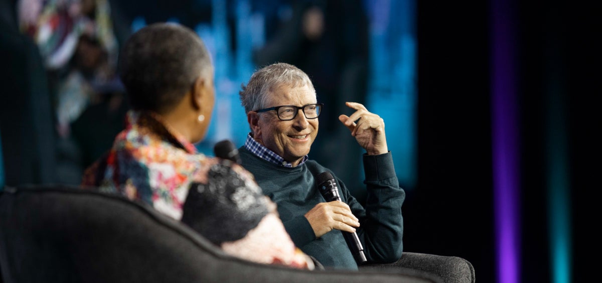 A fireside chat on education, technology, and almost everything in between  | Bill Gates