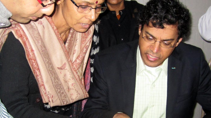 "Atul Gawande and an Auxiliary Nursing Midwife (ANM) " 