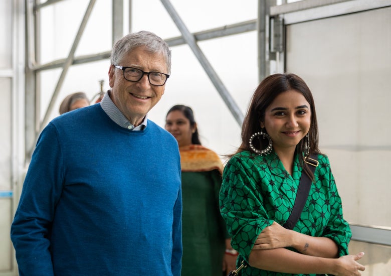 bill gates india tour 2023